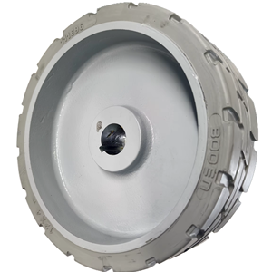 Neumático Sólido Moldeado Personalizado de 12X4, 305mmx100mm, de Goma, Sin Marcas, de Acero Inoxidable, Nuevo, Capacidad de Carga de 500kg, para Skyjack, JLG, Dingli - Product Image 5