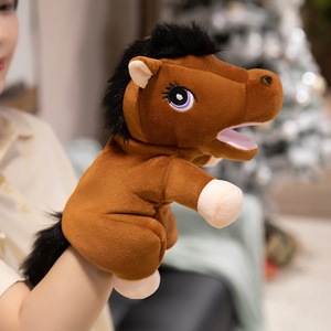 Syh1695 Juguete de Peluche de <span class=keywords><strong>Caballo</strong></span>, Muñeco de Peluche Suave y Divertido, Animales de Granja de Peluche, <span class=keywords><strong>Caballo</strong></span> de Peluche, Juguetes Educativos para Niños - Product Image 1
