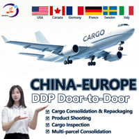 Los 10 Mejores Transitarios de Carga Aérea y Express Baratos de JUNLIN de China a Europa, Alemania, Francia, Italia con Servicios de Almacenamiento DDU DDP Alibaba