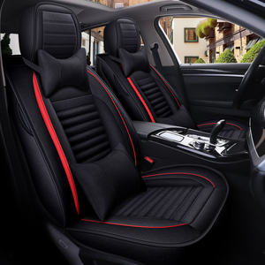 Fundas de asiento de coche de lujo, juego completo de asientos de bebé, fundas de cuero para Vw Golf - Product Image 5