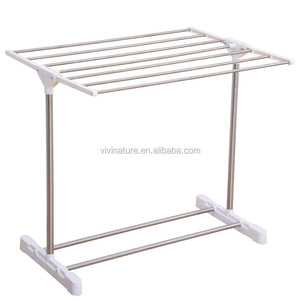 Porte-serviettes et son très grand, support pour vêtements pliables, à <span class=keywords><strong>3</strong></span> <span class=keywords><strong>niveaux</strong></span> - Product Image 1