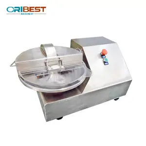 Industry Automatic Meat Emulsify Bowl Cutter 150L Chopper Mixer Machine Meat Ball Chopping Machine Small Sausage Bowl Cutter