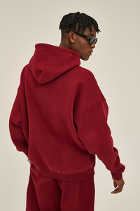 法式毛圈厚重连帽衫风格时尚破洞连帽衫嘻哈连帽衫男士运动衫 # 39;<span class=keywords><strong>s</strong></span> Street 牛仔布 350gsm - Product Image 6