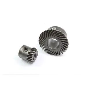 Embroidery spiral bevel gear set for embroidery apparel machine spare parts