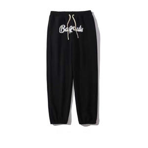 الترويجية مخصص تصميم الجملة التصحيح التطريز ملابس قطنية للتدريب الرياضية العرق المسار بنطلون السراويل الرجال - Product Image 4