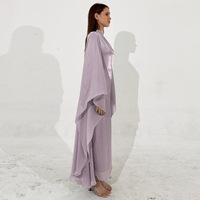 JiyunD le Moyen-Orient Arabe Abaya Robe Femme Lâche et Confortable