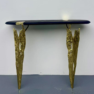 Ý thiết kế mô hình cho biệt thự biệt thự Ánh sáng sang trọng tinh khiết Đồng lối vào bảng gỗ rắn cuối xem bảng điều khiển - Product Image 5