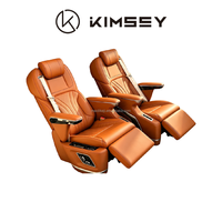 JS01 KIMSEY Siège VIP multifonctionnel pour van avec accoudoir relevable, accès fluide, chauffage électrique, ventilation et massage