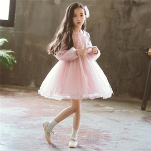 Nouvelle Robe Longue Moderne en Tissu Brodé pour Enfants, Vente en Gros, Fabriquée en Turquie, Disponible en Ligne - Product Image 3