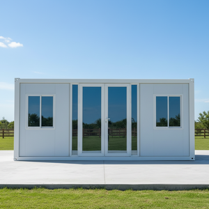 Casa Contenedor Plegable Personalizada de 20 Pies, Ahorro de <span class=keywords><strong>Espacio</strong></span> con Cocina y Baño Personalizados, Vivienda Prefabricada - Product Image 1