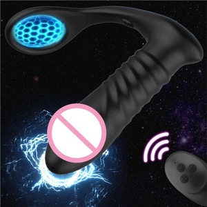 Vibratore Anale Massaggiatore Prostatico Masturbatore Maschile <span class=keywords><strong>Stimolatore</strong></span> Punto G Plug Anale 10 Modalità Vibratore Anale Giocattolo Sessuale per Uomini Coppie Adulti - Product Image 5