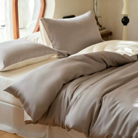 Ensemble de draps 100% Tencel Lyocell, housse de couette, ensemble de literie, ensemble de draps king size, ensemble Qilit