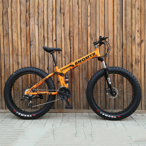 Precio de fábrica 26 pulgadas 21 velocidades Ciclo de suspensión dual para hombre ciclismo montano MTB Bicicleta plegable bicicleta de montaña plegable - Product Image 4
