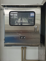 Boîtier électrique en acier inoxydable IP65, boîte de distribution de contrôle métallique personnalisée, protection des équipements industriels, 220V/380V, 2 ans