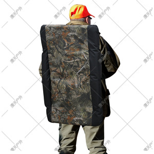 Camping Chair Camouflage Polyester Heating <b>Cushion</b> Outdoor Use One Size - Product Image 2