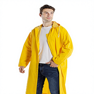 <span class=keywords><strong>Impermeable</strong></span> Multifuncional 3 en 1 con Capucha, Poncho de Lluvia de Tela Laminada de PVC de Una o Dos Capas, Diseño 30S - Product Image 6