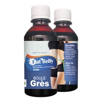 Complément alimentaire biologique à base de plantes pour un ventre plat, sirop pour la minceur abdominale, booster de métabolisme, amincissant pour le ventre, 200 ml