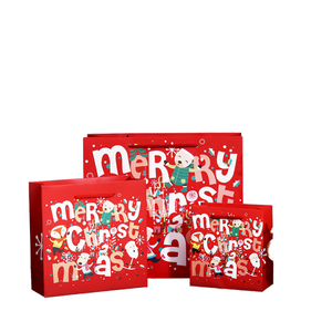 Paper Bag White Cardboard <b>Gift</b> Bag with <b>Ribbon</b> Handle Elegant Retail Brand Packaging - Product Image 1