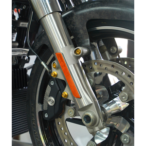 Chiefdom Bremssattelhalterung und Vorderer Kotflügel Titanlegierung Schrauben für H-D Touring Softail XL Sportster Motorrad - Product Image 4