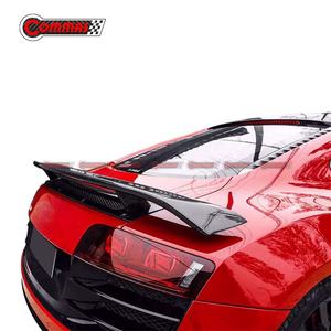 Ricambi Auto in fibra di carbonio di buona qualità di aggiornamento allo Spoiler posteriore stile <span class=keywords><strong>GT</strong></span> ala da corsa per <span class=keywords><strong>Audi</strong></span> R8 2007 - 2015 - Product Image 2