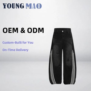 Bán Buôn Người Đàn Ông Của Quần Jean Quần Tùy Chỉnh Cổ Điển Jeans Sẵn Sàng Tàu Thời Trang Giản Dị Denim In Pantalon Đổ Hommes - Product Image 1