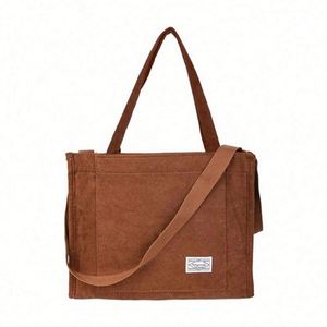 Bolso de Mano Cruzado de Estilo Simple para Mujer, Nuevo Bolso de Mano Moderno de Pana - Product Image 1