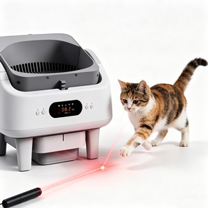 Best Seller <b>Cat</b> Toilet Kattenbak Deodorizing Enclosed Structure Prevent Litter Splashing Effectively - Product Image 1