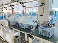 Système de dosage volumétrique à vis pour granulés bicolores automatiques en acier inoxydable, extrusion, injection, masterbatch