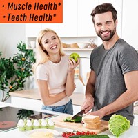 Gélules d'huile de coco personnalisables : bienfaits pour femmes et hommes, soutien quotidien au métabolisme sain du calcium, vitamine en gélule