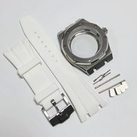 Neues AP Oak Drei-Zeiger-Set mit 26mm Kautschukarmband und 42mm Gehäuse mit Saphirglas für NH35/NH36/4R Uhrwerke