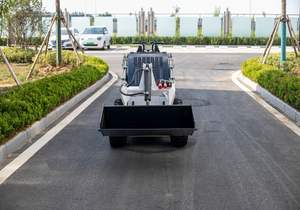 स्किड स्टीड लोडर व्हील लोडर गैसोलीन मोटर | खेत के लिए बहु-कार्य लोडर - Product Image 6