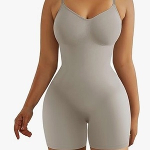 Faja Moldeadora de Nylon sin Costuras Estilo Europeo-Americano, la Más Vendida, para Yoga y Postparto, Levantamiento de Glúteos, Control Abdominal, Sin Espalda, de Una Pieza - Product Image 4
