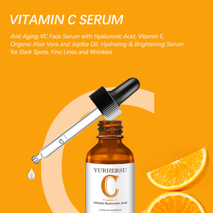 Natural 20% Vitamin C Serum Private Label Collagen Anti Aging Wrinkle Whitening <strong>Facial</strong> Skin Care VC Serum in <strong>Stock</strong> - Product Image 6