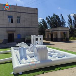 Oferta Especial: Combo de <span class=keywords><strong>Casa</strong></span> Inflable <span class=keywords><strong>Blanca</strong></span> para Exteriores con Tobogán Acuático Inflable para Interiores, <span class=keywords><strong>Casa</strong></span> Inflable <span class=keywords><strong>Blanca</strong></span> con Tobogán para <span class=keywords><strong>Alquiler</strong></span> - Product Image 3