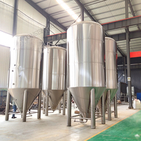 Fermenteur en acier inoxydable pour brasserie avec cuve sous pression de 200L à 2000L