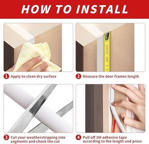 10mm * 6mm * 15m cửa màu đen cạnh cắt trang trí con dấu dải chống trầy xước niêm phong cửa Dải để phòng ngừa - Product Image 6