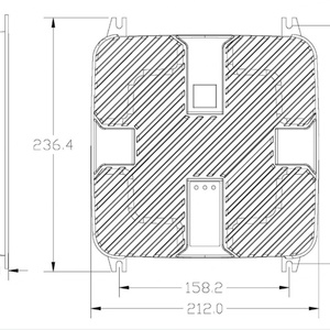 เครื่องอ่าน RFID อุตสาหกรรมแบบติดตั้ง 4 พอร์ต ควบคุมด้วย CPU คู่ ความถี่ 860-960MHz EPC Global UHF Class 1 Gen 2/ISO 18000-6C/ISO18000 RS232 - Product Image 4