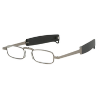 Lunettes de lecture unisexe pliables en métal de bonne qualité KT2304 1 pièce, verres progressifs 1.0 1.5 2.0 2.5 3.0