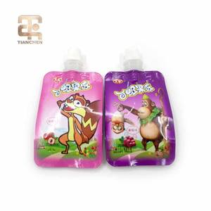 Custom Recyclable PET+PE Stand up <b>Pouch</b> with Spout for Mineral <b>Water</b> Beverage Moisture Proof Packaging - Product Image 4