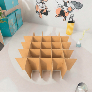 Boîtes de déménagement en carton ondulé brun personnalisées avec logo, en matériaux recyclés, empilables, réutilisables, 3-5 couches, emballage en carton - Product Image 3