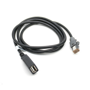 Aftermarket tự động ACC xe Đài phát thanh stereo <span class=keywords><strong>CD</strong></span> DVD Player 4 pin để <span class=keywords><strong>USB</strong></span> Nữ adapter Cable Đối với Subaru Outback SUZUKI VITARA sx4 - Product Image 1
