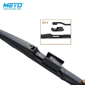 METO 2022 Escobillas Limpiaparabrisas Traseras de 13 Pulgadas Tira de Recambio de Caucho Natural Negra Certificado IATF16949 con <span class=keywords><strong>12</strong></span> Meses de Garantía para POLO - Product Image 1