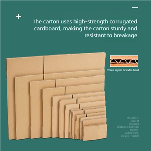 Caixas De Transporte Direto De Fábrica Reforçado Caixas De Papelão Ondulado De <span class=keywords><strong>5</strong></span> Camadas Para Transporte - Product Image 4