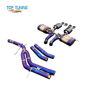 Sistema de Escape Catback de Aleación de Titanio para <span class=keywords><strong>Porsche</strong></span> Cayenne <span class=keywords><strong>Macan</strong></span> <span class=keywords><strong>2.0</strong></span> 3.0 3.6T 4.8 Turbo, Escape Valvetronic con Control Remoto - Product Image 4