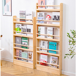 <span class=keywords><strong>Étagère</strong></span> de bibliothèque en bois pour une Organization facile, <span class=keywords><strong>Montessori</strong></span>, assemblage facile, <span class=keywords><strong>étagère</strong></span> à livres pour enfants - Product Image 2