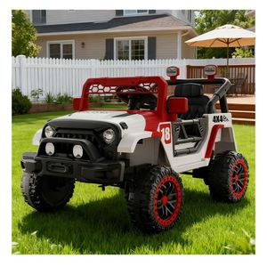 Electric Ride-On Car for Kids Battery Operated Double Drive Motor MP3 Music Player Durable <b>Plastic</b> Construction Safe Design - Product Image 1