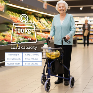 Déambulateur Premium pour Personnes à Mobilité Réduite – Optimise la Stabilité et l'Autonomie des Clients de Centres de Réadaptation Physique en Extérieur - Product Image 5