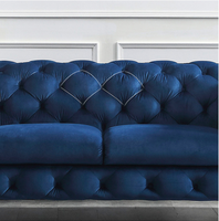 Canapé avec jambes en tissu et métal doré, canapé de salon au design moderne, tendance 2019