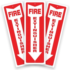 Señalización Fotoluminiscente para <span class=keywords><strong>Extintor</strong></span> de Incendios, Adhesivo que Brilla en la Oscuridad, Señal de Advertencia de Seguridad contra Incendios, Señalización Luminiscente Estándar ISO - Product Image 1