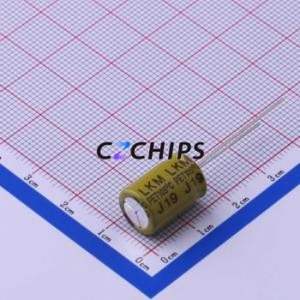 ตัวเก็บประจุแบบอิเล็กโทรไลต์อะลูมิเนียมแบบ Through-Hole รุ่น LKME1401K181MF ขนาด D10xL14 มม. 180uF 20% 80V 980mA-100kHz - Product Image 2